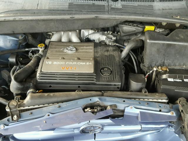 4T3ZF19C43U543795 - 2003 TOYOTA SIENNA CE BLUE photo 7