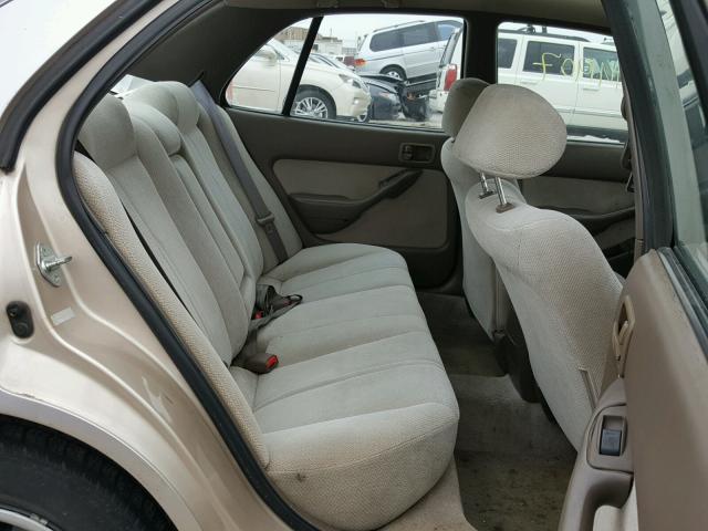 4T1BG12K2TU732308 - 1996 TOYOTA CAMRY DX BEIGE photo 6