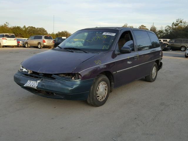 2FMDA5146SBB49958 - 1995 FORD WINDSTAR W PURPLE photo 2