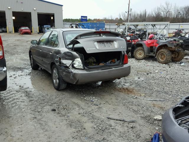 3N1CB51D55L455977 - 2005 NISSAN SENTRA 1.8 GRAY photo 3