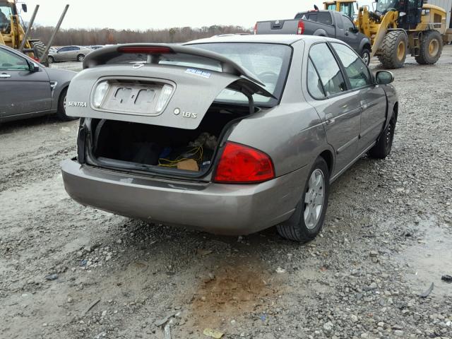 3N1CB51D55L455977 - 2005 NISSAN SENTRA 1.8 GRAY photo 4