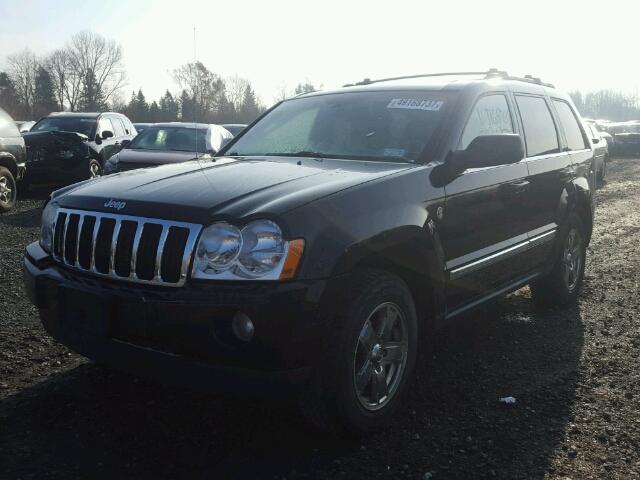 1J4HR58216C185463 - 2006 JEEP GRAND CHER BLACK photo 2