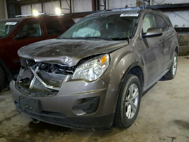 2GNFLEEK3C6276197 - 2012 CHEVROLET EQUINOX LT GRAY photo 2