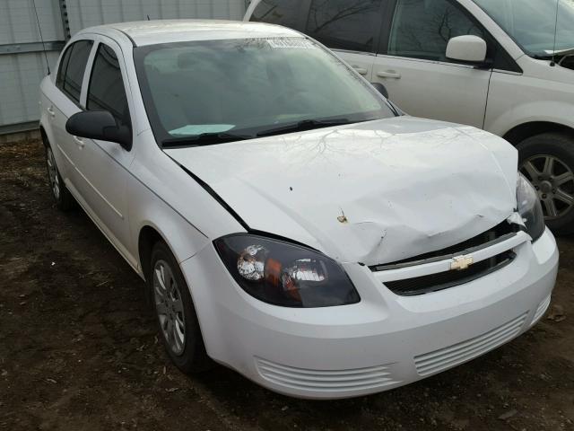 1G1AB5F59A7126485 - 2010 CHEVROLET COBALT LS WHITE photo 1