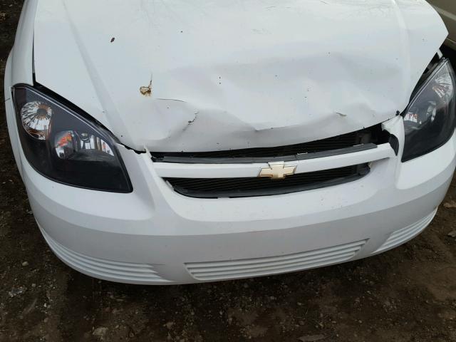 1G1AB5F59A7126485 - 2010 CHEVROLET COBALT LS WHITE photo 9