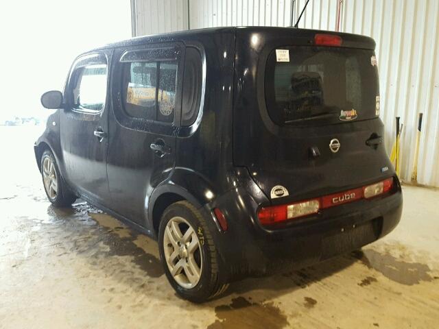 JN8AZ2KR2DT304120 - 2013 NISSAN CUBE S BLACK photo 3