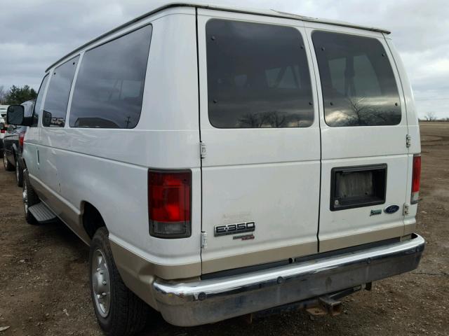 1FBNE3BL8ADA31480 - 2010 FORD ECONOLINE WHITE photo 3