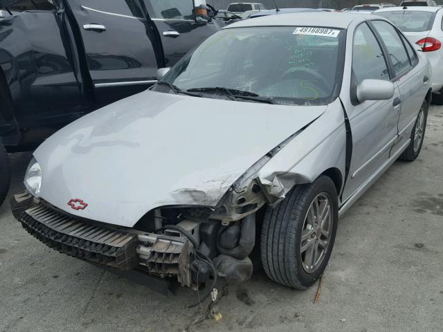 1G1JH52F227433964 - 2002 CHEVROLET CAVALIER L SILVER photo 9