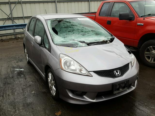 JHMGE88429S010292 - 2009 HONDA FIT SPORT GRAY photo 1