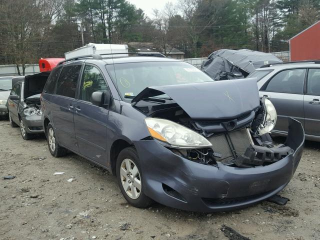 5TDZA23C56S500649 - 2006 TOYOTA SIENNA CE GRAY photo 1