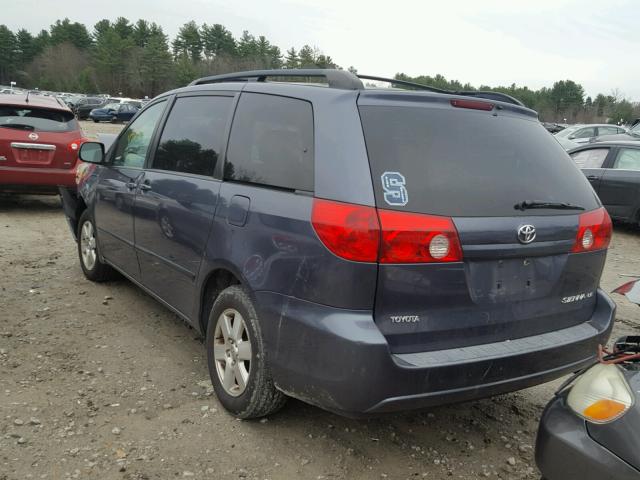 5TDZA23C56S500649 - 2006 TOYOTA SIENNA CE GRAY photo 3