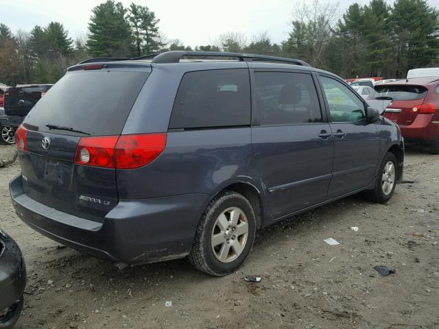 5TDZA23C56S500649 - 2006 TOYOTA SIENNA CE GRAY photo 4