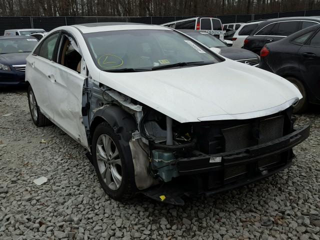 5NPEC4AC2DH726058 - 2013 HYUNDAI SONATA SE 白色 照片 1