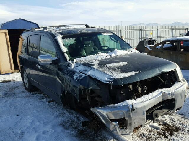 5N1AA08B34N737625 - 2004 NISSAN ARMADA SE GRAY photo 1