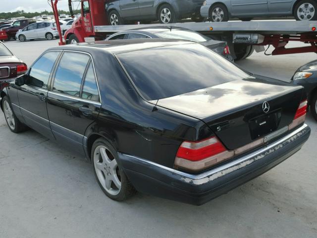 WDBGA43GXXA412800 - 1999 MERCEDES-BENZ S 420 BLACK photo 3