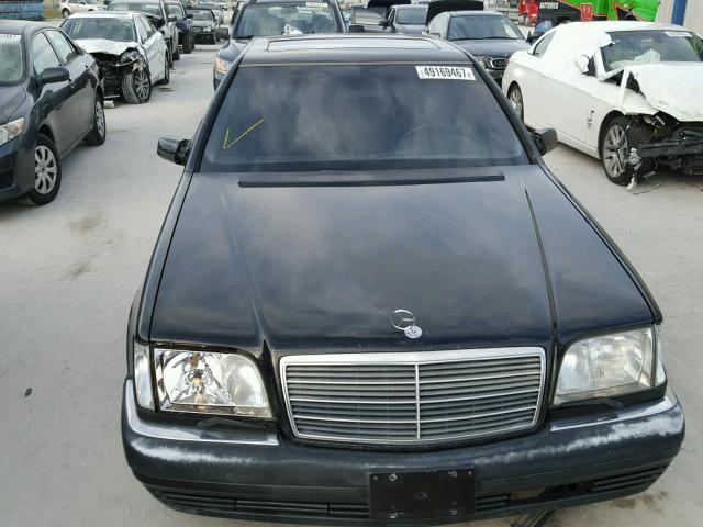 WDBGA43GXXA412800 - 1999 MERCEDES-BENZ S 420 BLACK photo 9