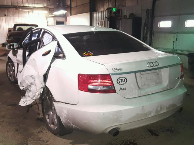 WAUDV74FX8N137842 - 2008 AUDI A6 4.2 QUA WHITE photo 3