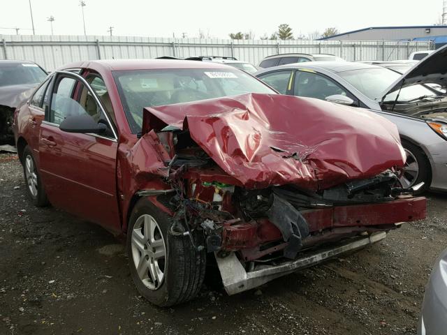 2G1WB58K769353172 - 2006 CHEVROLET IMPALA LS RED photo 1