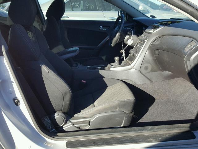 KMHHT6KD7BU046915 - 2011 HYUNDAI GENESIS CO SILVER photo 5