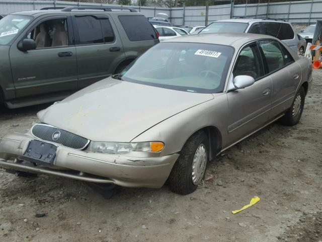 2G4WY55J021256742 - 2002 BUICK CENTURY LI BEIGE photo 2