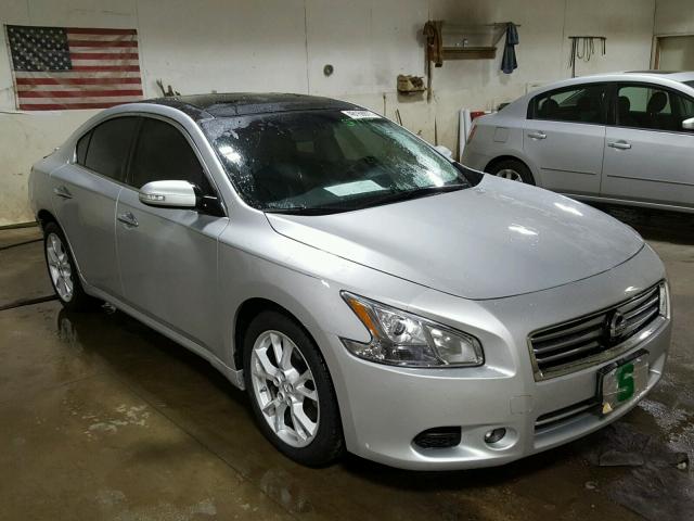 1N4AA5APXDC844258 - 2013 NISSAN MAXIMA S SILVER photo 1