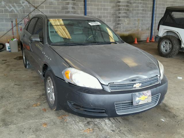 2G1WT55KX81282374 - 2008 CHEVROLET IMPALA LT GRAY photo 1