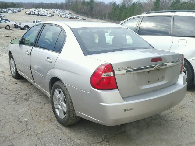 1G1ZT51816F156644 - 2006 CHEVROLET MALIBU LT SILVER photo 3