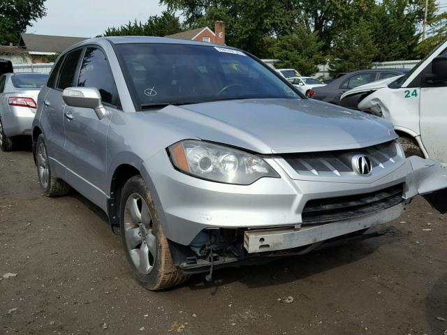 5J8TB18597A019729 - 2007 ACURA RDX TECHNO SILVER photo 1