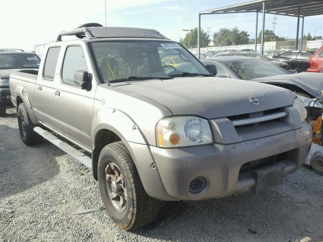 1N6ED29X93C436058 - 2003 NISSAN FRONTIER C GRAY photo 1