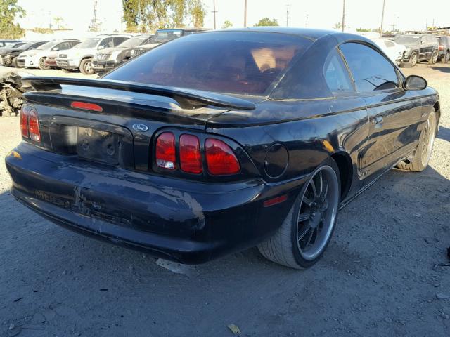 1FAFP42X3WF123309 - 1998 FORD MUSTANG GT BLACK photo 4