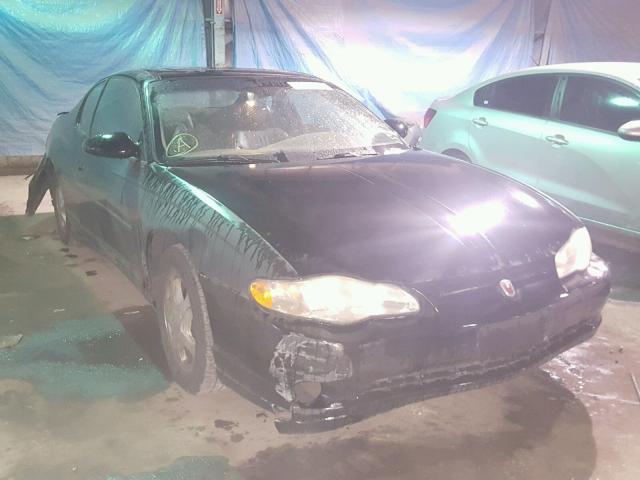 2G1WX15K729362799 - 2002 CHEVROLET MONTE CARL BLACK photo 1