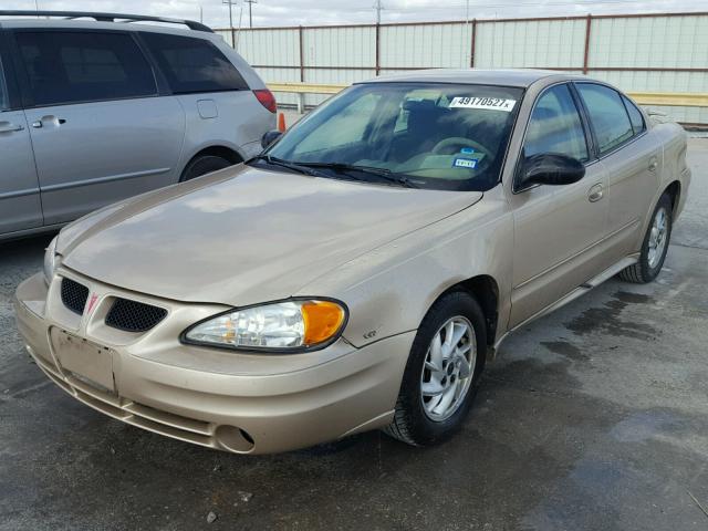 1G2NF52E04M552157 - 2004 PONTIAC GRAND AM S ოქროსფერი ფოტო 2