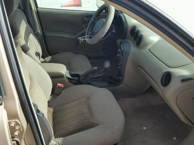 1G2NF52E04M552157 - 2004 PONTIAC GRAND AM S ოქროსფერი ფოტო 5