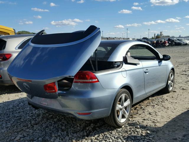 WVWFW7AH7CV003197 - 2012 VOLKSWAGEN EOS LUX 蓝色 照片 4