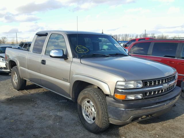 2GCEK19T921322727 - 2002 CHEVROLET SILVERADO TAN photo 1