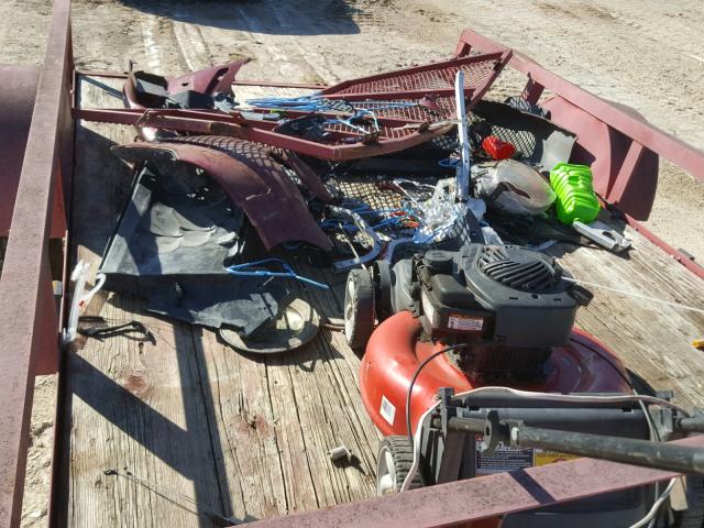 N0V1N0NVEH1LER9 - 1989 UTILITY TRAILER RED photo 5