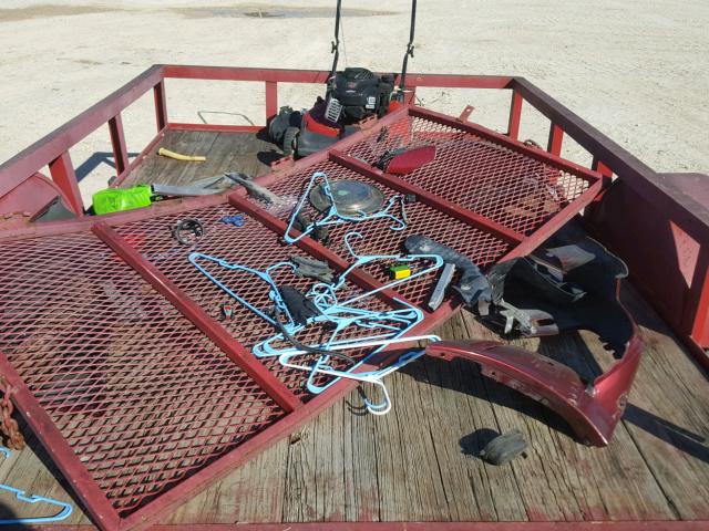 N0V1N0NVEH1LER9 - 1989 UTILITY TRAILER RED photo 6