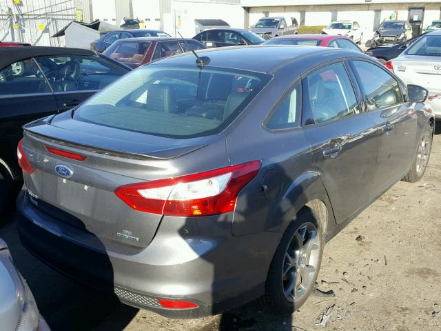 1FADP3F24DL136911 - 2013 FORD FOCUS SE GRAY photo 4