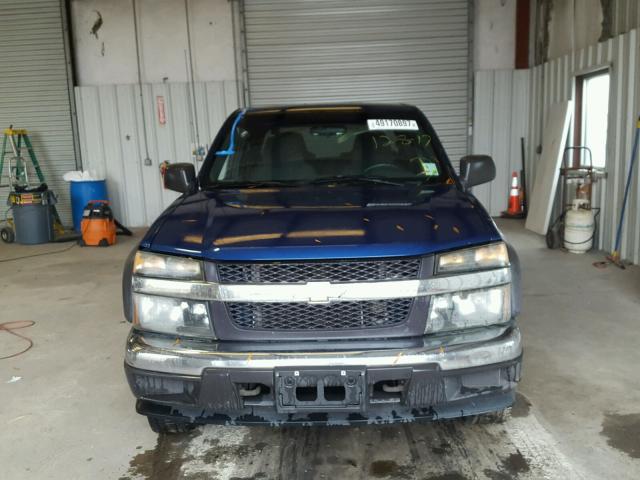 1GCDS136868215329 - 2006 CHEVROLET COLORADO BLUE photo 10