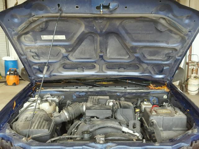 1GCDS136868215329 - 2006 CHEVROLET COLORADO BLUE photo 7