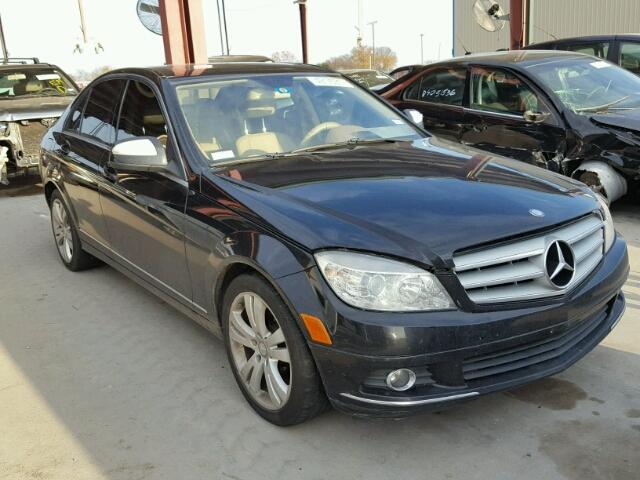 WDDGF54X98F108813 - 2008 MERCEDES-BENZ C 300 BLACK photo 1