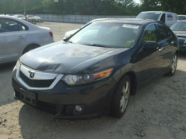 JH4CU25649C024614 - 2009 ACURA TSX BLACK photo 2