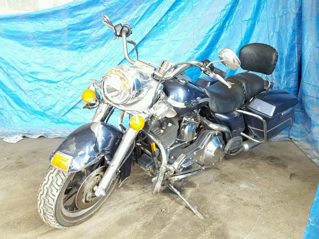 1HD1FBW163Y709390 - 2003 HARLEY-DAVIDSON FLHRI BLUE photo 2