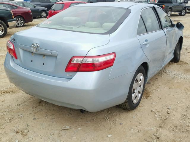 4T1BE46K19U834547 - 2009 TOYOTA CAMRY BASE BLUE photo 4