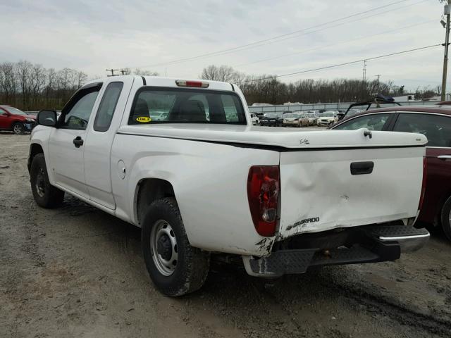 1GCCS199788166897 - 2008 CHEVROLET COLORADO WHITE photo 3