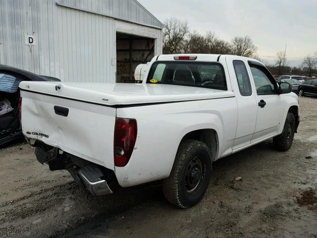 1GCCS199788166897 - 2008 CHEVROLET COLORADO WHITE photo 4