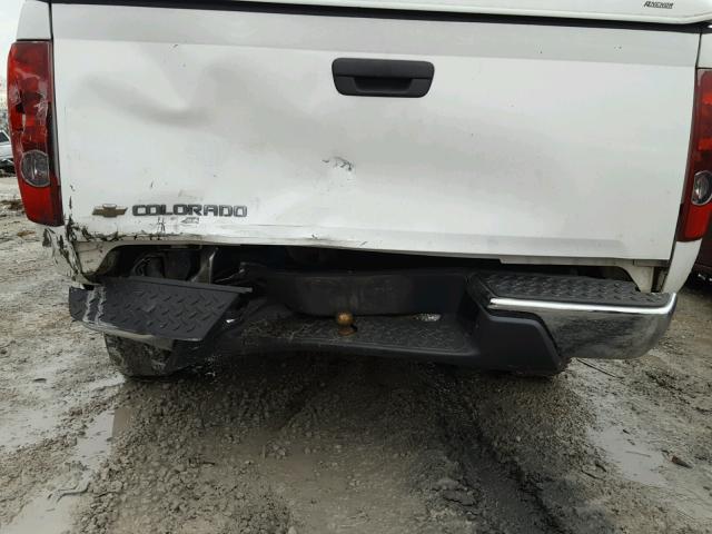 1GCCS199788166897 - 2008 CHEVROLET COLORADO WHITE photo 9