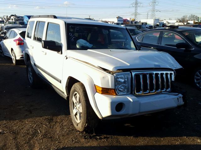 1J8HG48P17C577578 - 2007 JEEP COMMANDER WHITE photo 1