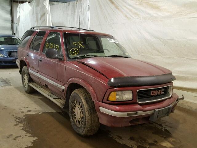 1GKDT13W7S2539905 - 1995 GMC JIMMY RED photo 1