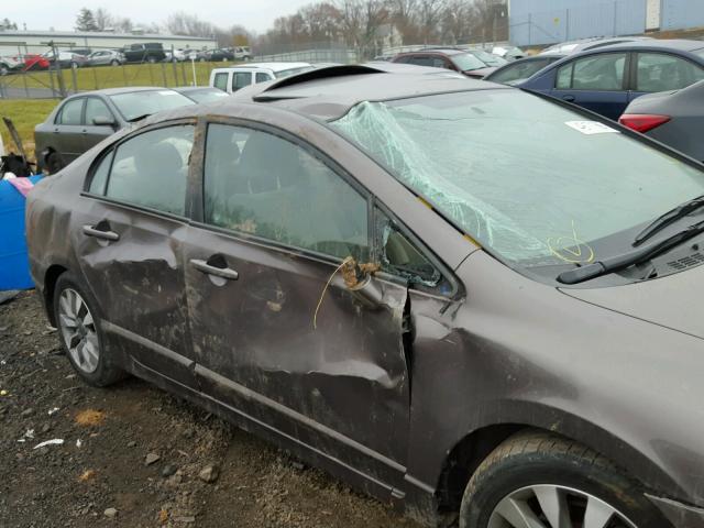 2HGFA1F81BH513025 - 2011 HONDA CIVIC EX 棕色 照片 9